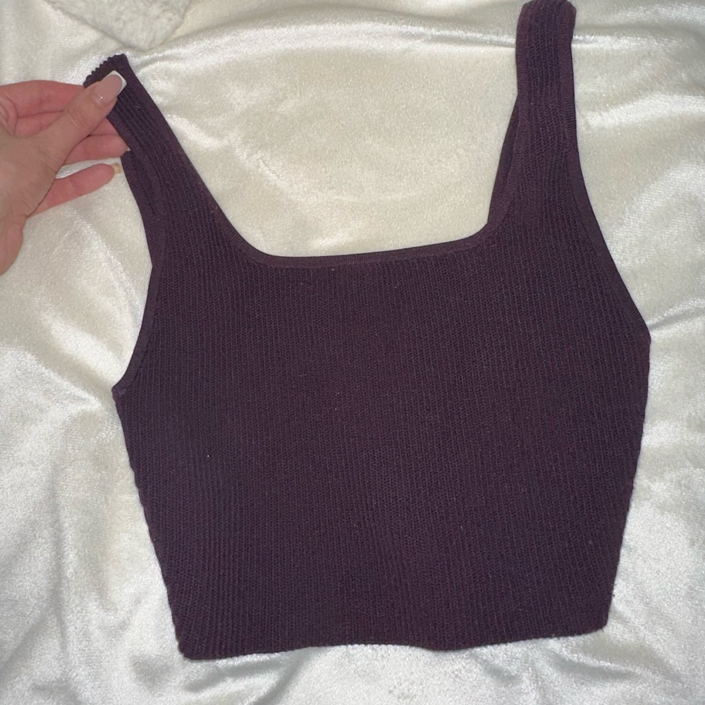 🖤Babaton Sculpt knit crop top🖤